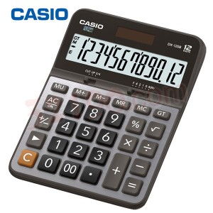 Casio卡西歐DX-120B計算器 小巧機身，精準計算，辦公得力助手